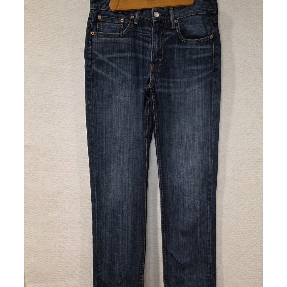 Levi's 505 Men's Med Blue Denim Jeans 30 X 32 Regular Size Straight Leg *No Tab*